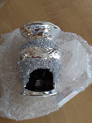 Silver bling wax melt - , burner