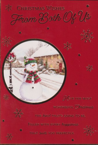 From both christmas - from, us