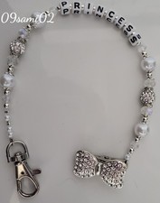 Personalised Bling Dummy Clip