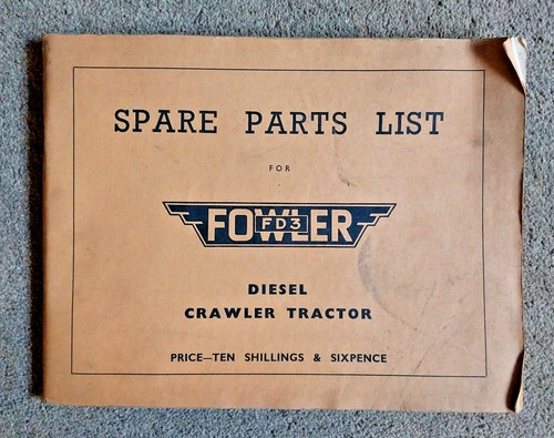 Spare parts list for - parts,