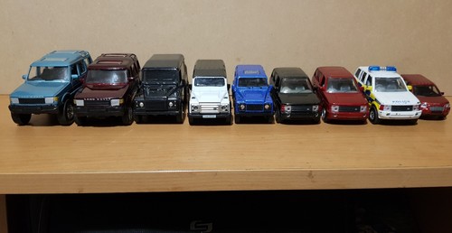 Diecast model land rover range - land,