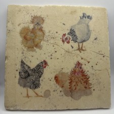 Kate of Kensington rare chickens Platter Medium 20 x 20cm 