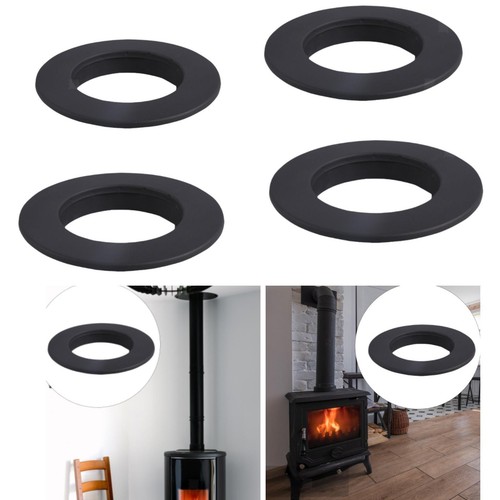Fireplace pipe trim - fireplace, collar