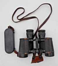 Pair of WW2 Period German Leitz Wetzlar Dienstglas 6x30 M H/6400 Binoculars