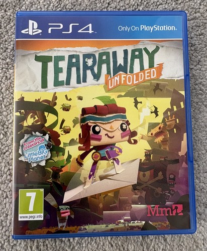 Ps4 tearaway unfolded complete - ps4,