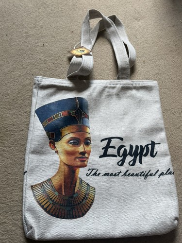 Egyptian canvas tote - canvas, bags