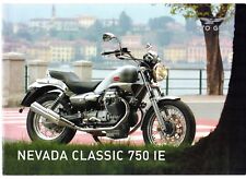 Moto Guzzi Nevada Classic 750 IE UK Market Sales Brochure 