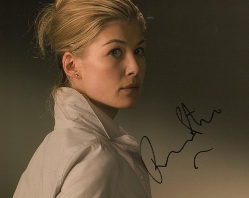 Rosamund pike signed photo - rosamund,