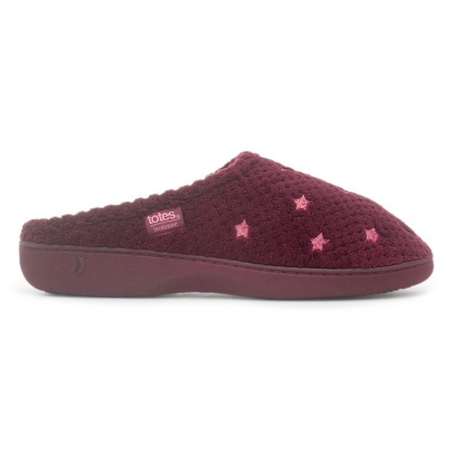 Totes womens slippers red - totes,