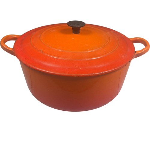 Creuset casserole orange - creuset,