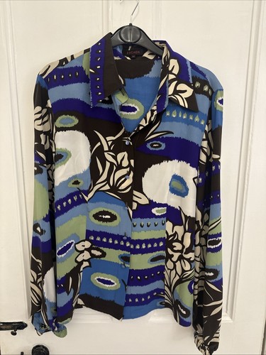 Escada 100 silk abstract - escada,