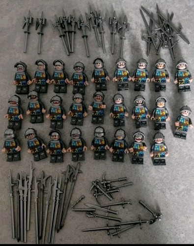 Custom medieval minifigures - medieval,