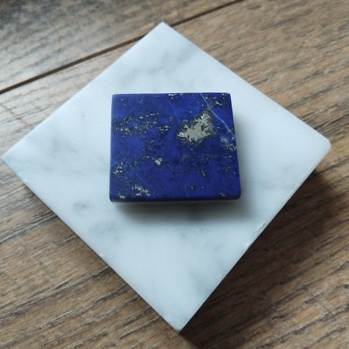 Lapis lazuli sample mounted - lazuli, on