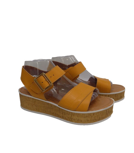 Next sandals yellow leather - leather, uk