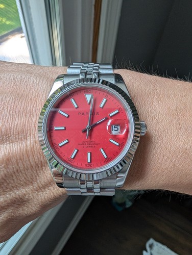 Parnis 39mm date just japan - 39mm,