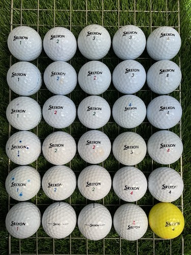 Golf balls used - used, srixon