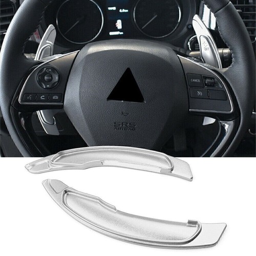 Silver car steering wheel - car,