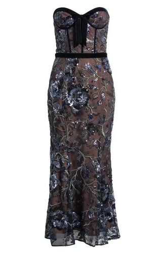 New marchesa floral sequin - new,,