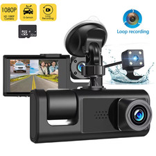 Universal 3 Channel Dash Cam