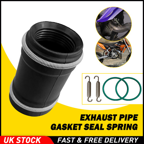 Exhaust rubber sleeve - sleeve, spring