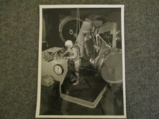 1961-62 NASA MSFC 1st GEN B/W PHOTO SIMULATED TEST PROGRAM SATURN H-1 ENGINE