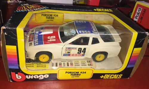 Old burago porsche 924 turbo - porsche,