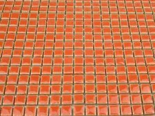 Glazed Ceramic 10mm Mosaic Tiles. OVER 35 COLOURS & SHEET SIZES TO CHOOSE FROM