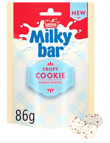 Milky bar crispy cookie - x,
