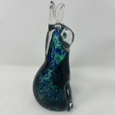 Vintage Wedgwood Glass Rabbit