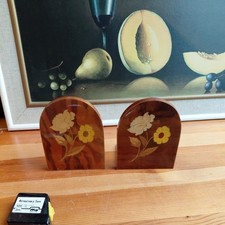 Antique Italian wooden floral