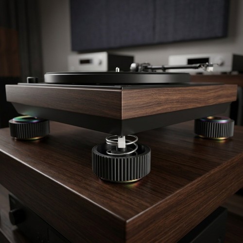 Turntable isolation feet - feet, for