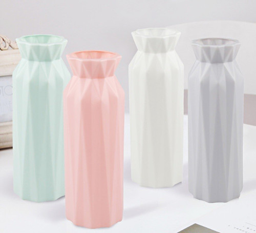 Vase flower plastic - vase,