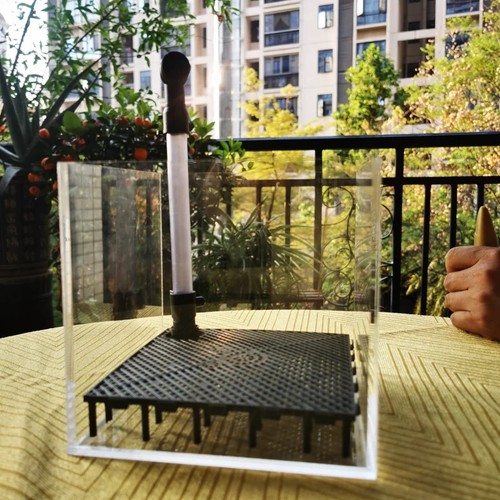 Acrylic under gravel filter - under,