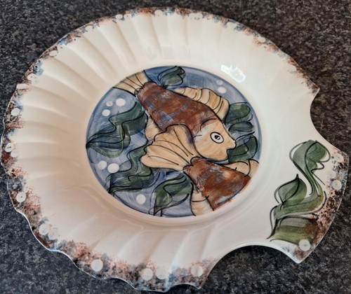 Jersey pottery hand painted - jersey,