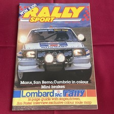 1982 Rally Sport Magazine 