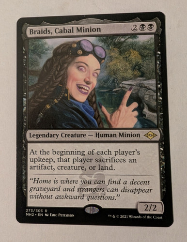 Braids cabal minion - braids,, modern