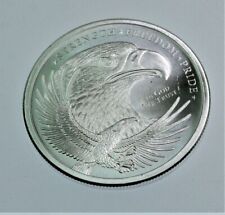 Double Eagle Flag of Strength Freedom Pride 1 oz .999 silver bullion GSM