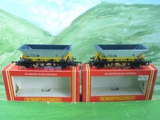 2 x Hornby R.033 MGR Hopper (HAA) wagons - Mint boxed