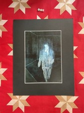 FRANCIS BACON ,   ART PRINT retro VINTAGE 1960s. HIGH QUALITY, Mounted