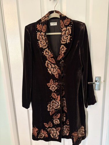 Kaliko brown velvet - brown,