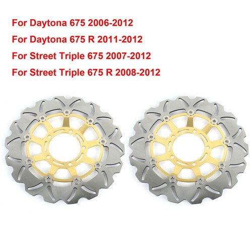 Front brake discs for triumph - brake,