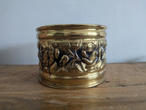 Vintage brass rose floral - vintage,