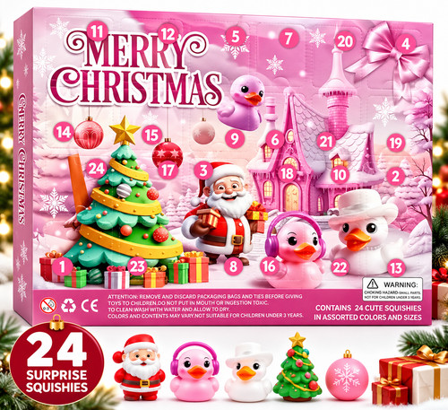 Christmas advent calendar - calendar, 24