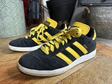 RARE? Sz 8 - Adidas Busenitz PRO Black Yellow White Skateboard Shoes