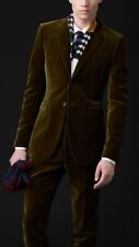 Burberry Prorsum Velvet Two Piece Suit Men Size 50