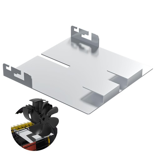 Wood stove fan bracket - wood,