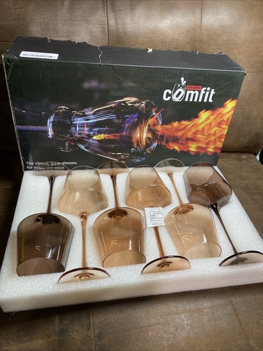 Comfit colored wine - comfit, glasses