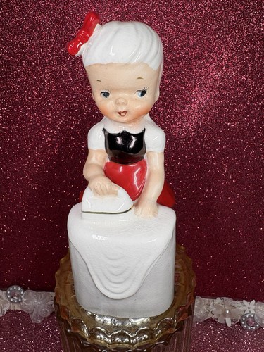 Vtg tall ucagco ironing girl - ucagco,