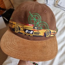 Vintage Team Jordan Grand Prix 1987 FIA F1 Formula 1 Hat Cap Brown RARE 