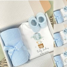 Personalised New Baby Boy Gift